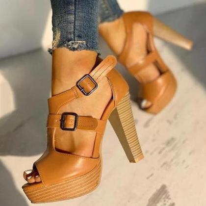 Summer Women Shoes Fashion High Heel Shoes Sandals..