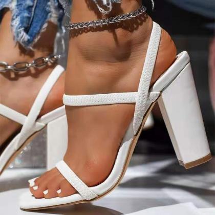 Women Sandals Pumps Summer Fashion Open Toe High..