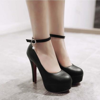 Women Shoes High Heels Stiletto Ank..