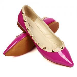 pointed patent flats