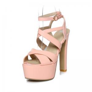 Sexy Strappy High Heel Fashion Sandals In 3 Colors