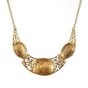 Gorgeous Bohemian Metallic Gold Necklace