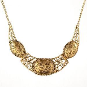 Gorgeous Bohemian Metallic Gold Necklace