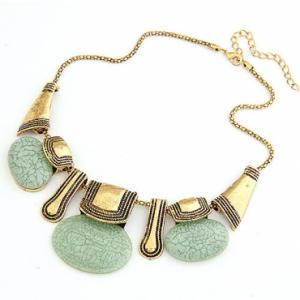 Bohemian Style Crysal Necklace In 3 Colors