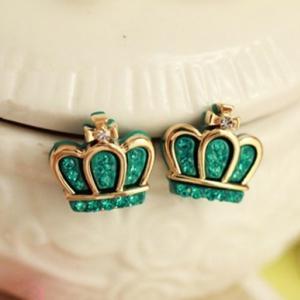 Gorgeous Green Crystal Earrings