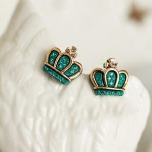 Gorgeous Green Crystal Earrings
