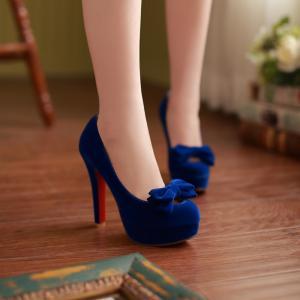 Cute Bow Design Pumps in 4 Colors