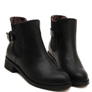 Stylish Black Ankle Boots