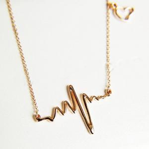 Heart Beat Charmed Necklace
