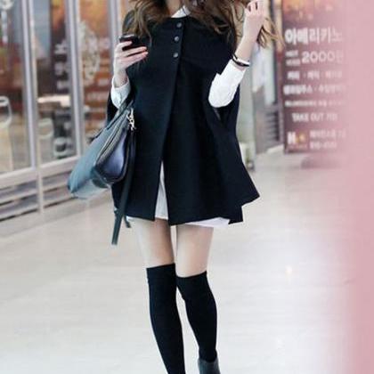 Cute Black Winter Coat