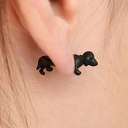 Cute One Piece Dog Earring