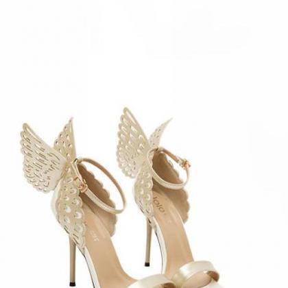 Sexy Wings Design High Heels Fashion Sandals In..