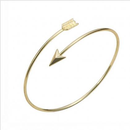Arrow Bracelet In Silver And Gold