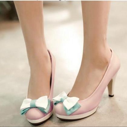 Cute Bow Knot Fashion Shoes