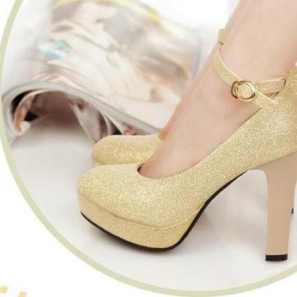 Patent Leather Women Pumps High Heels Shoes