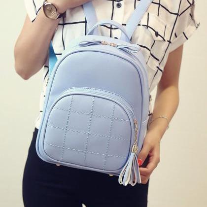 Adorable Tassel Design Women Bag Backpack