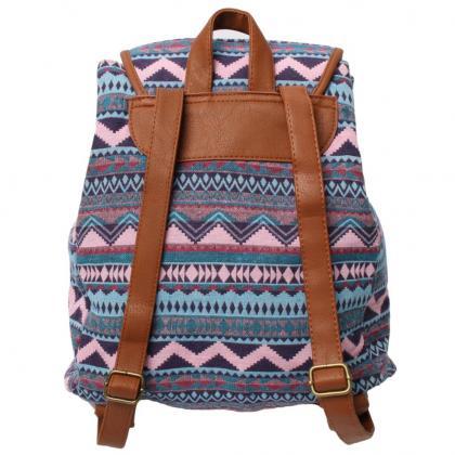 Retro Aztec Design Backpacks