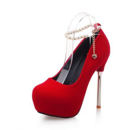 Sexy Red High Heels Pumps