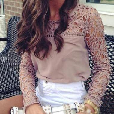 Fabulous Lace Sleeve Top