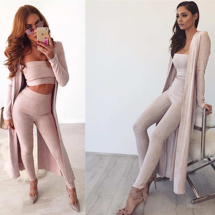 Luxury Two Pieces Top And Pants Set