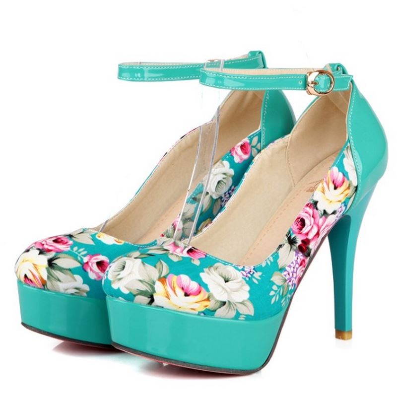 Buy Multicoloured Heeled Shoes for Women by FIONI by Payless Online |  Ajio.com