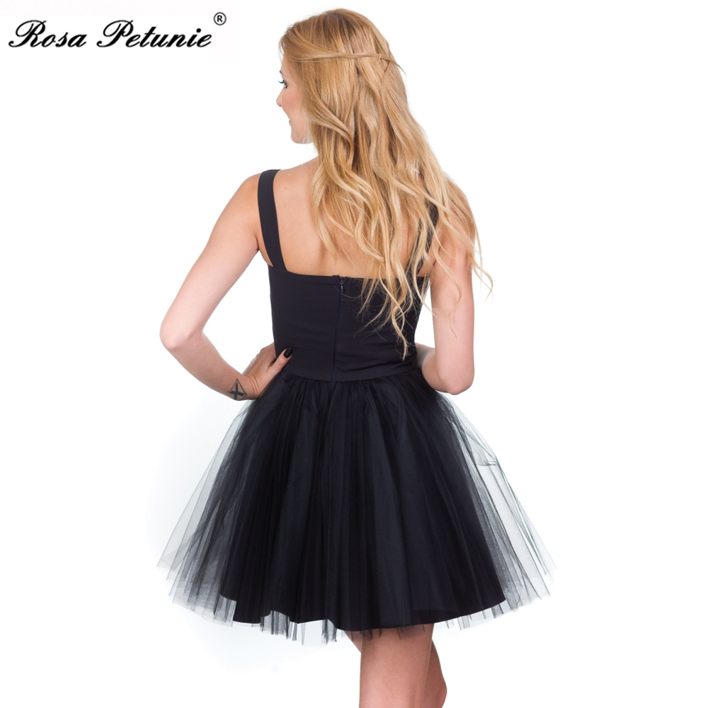 Black Ball Gown Spaghetti Strap Party Dress on Luulla
