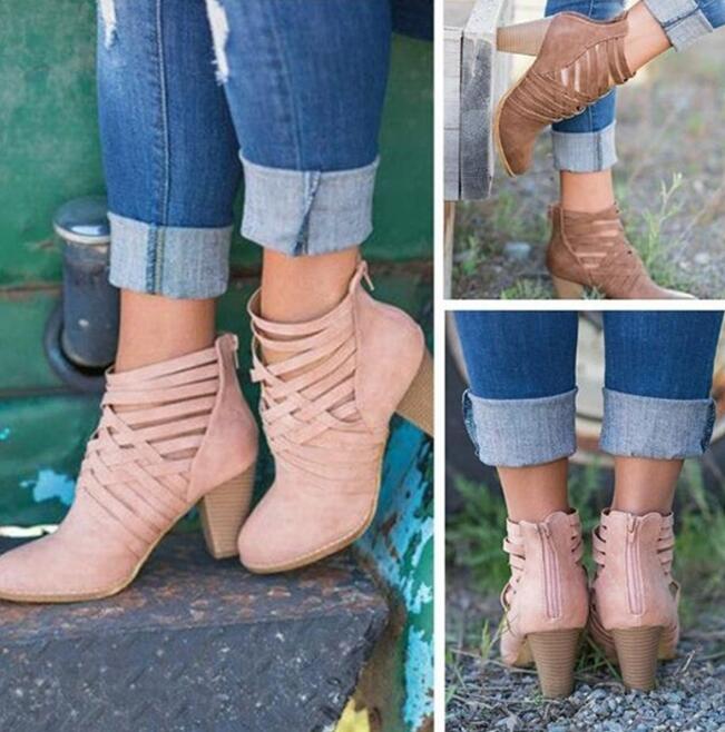 gladiator ankle boots