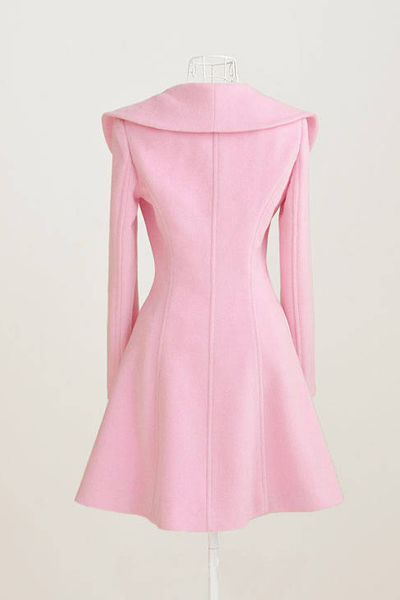 pink frock coat