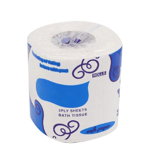 Free Shipping 10 Pieces Individually Pack 3 Ply Tissue Toilet Paper on ...