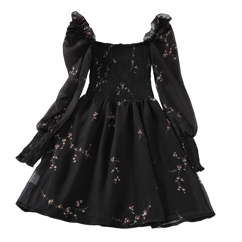 Summer Elegant Black Party Dress