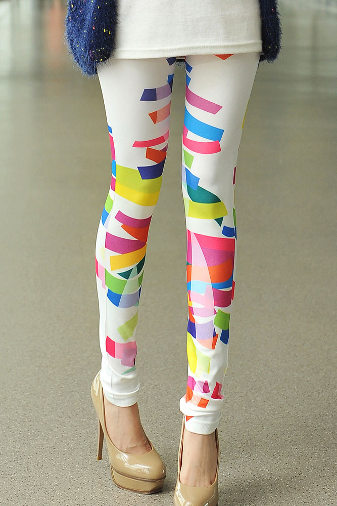 Cute Multi Colored Leggings