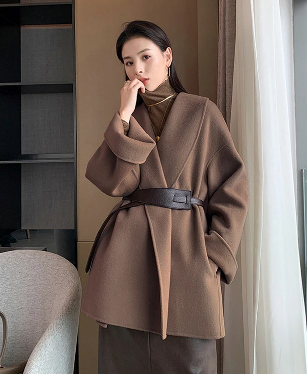 Elegant Over Sized Women's Winter Coat