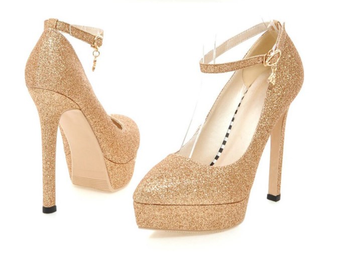 Sexy Glitter Platform High Heels Fashion Shoes