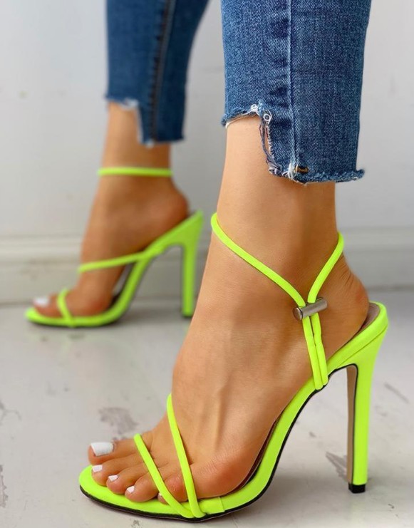 Jelly Transparent Sandals Open Toe