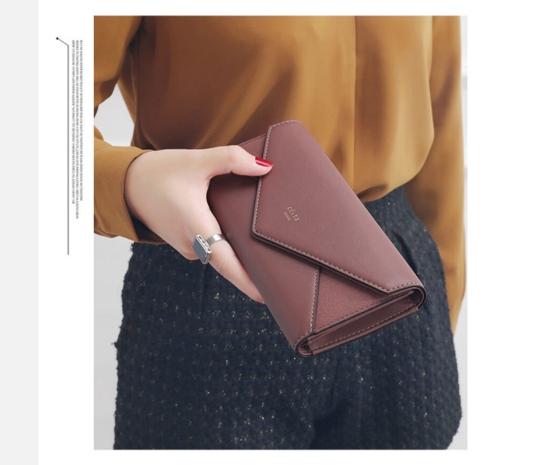Fold Women's Wallet Designer Envelope