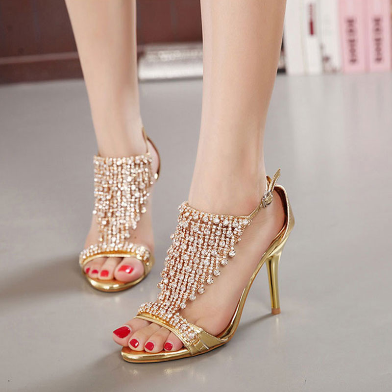 Summer Women's Luxury Rhinestone Sandal