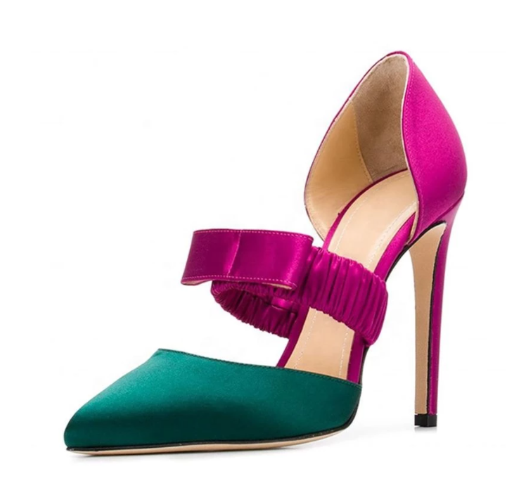 High Heel Pointed Toe Pumps
