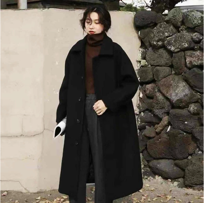 Long Women's Winter Coat