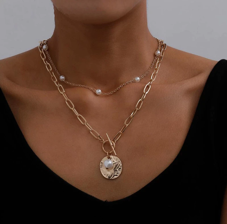 One Piece Pearl Necklace