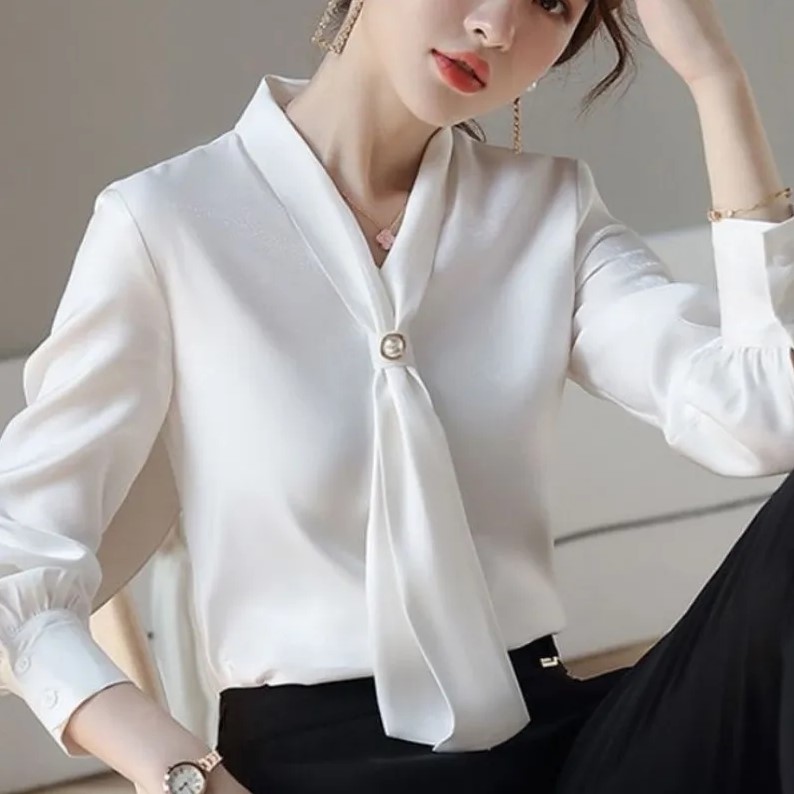 Posey Bow Tie Shoulder Cami Blouse main image 0