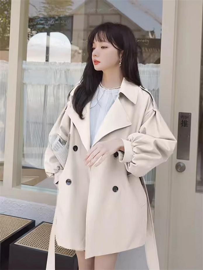 Women’s double breasted casual jacket