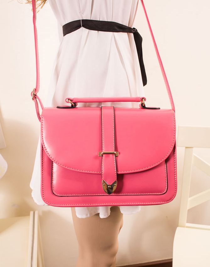 Vintage Design Rose Pink Shoulder Bag on Luulla