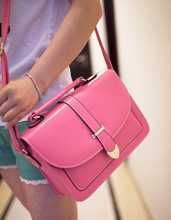 Vintage Design Rose Pink Shoulder Bag on Luulla