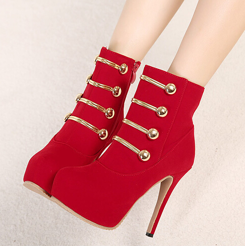 red boots for cheap