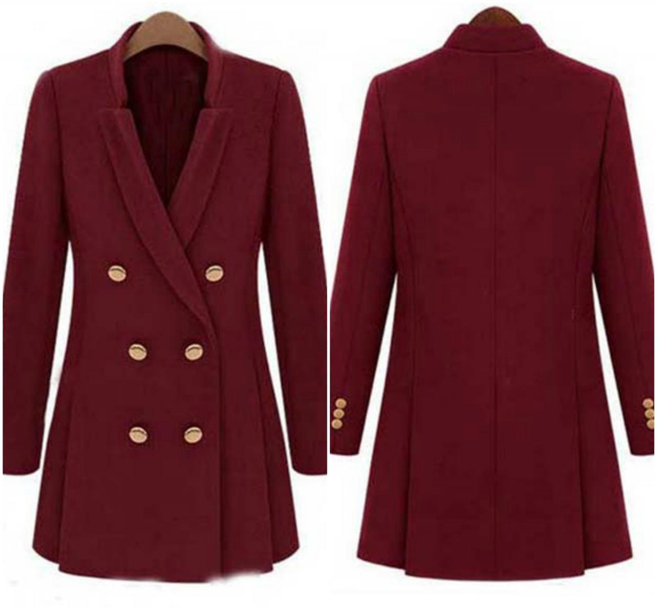 red wine colour coat pant