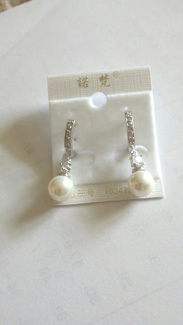 RENLI SU Pearl Earrings