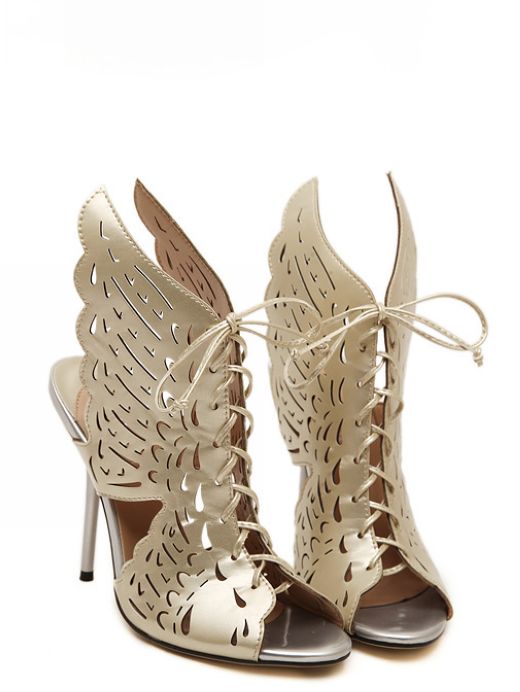 heels with wings
