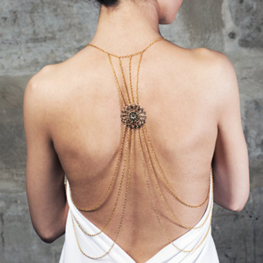 Gorgeous Gold Body Chain Necklace