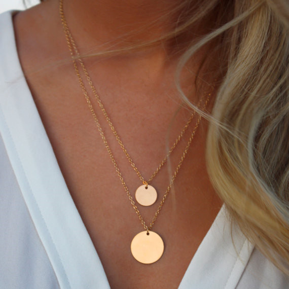 Gorgeous Double Layer Golden Necklace