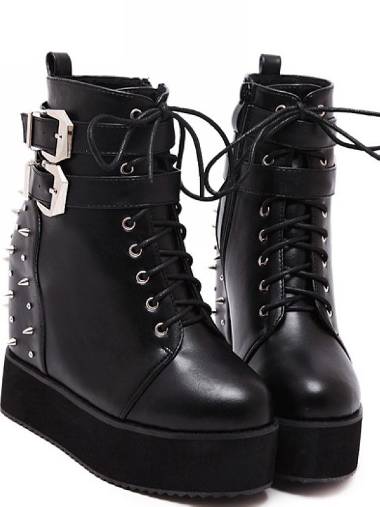 dark martin boots